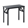 Artiss Computer Desk Foldable Black 80CM
