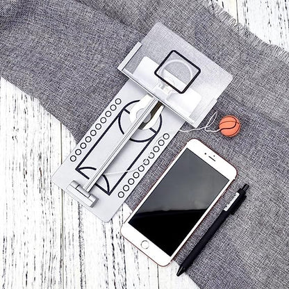 GOMINIMO Miniature Basketball Game Toy (Silver) GO-MTG-104-LGE